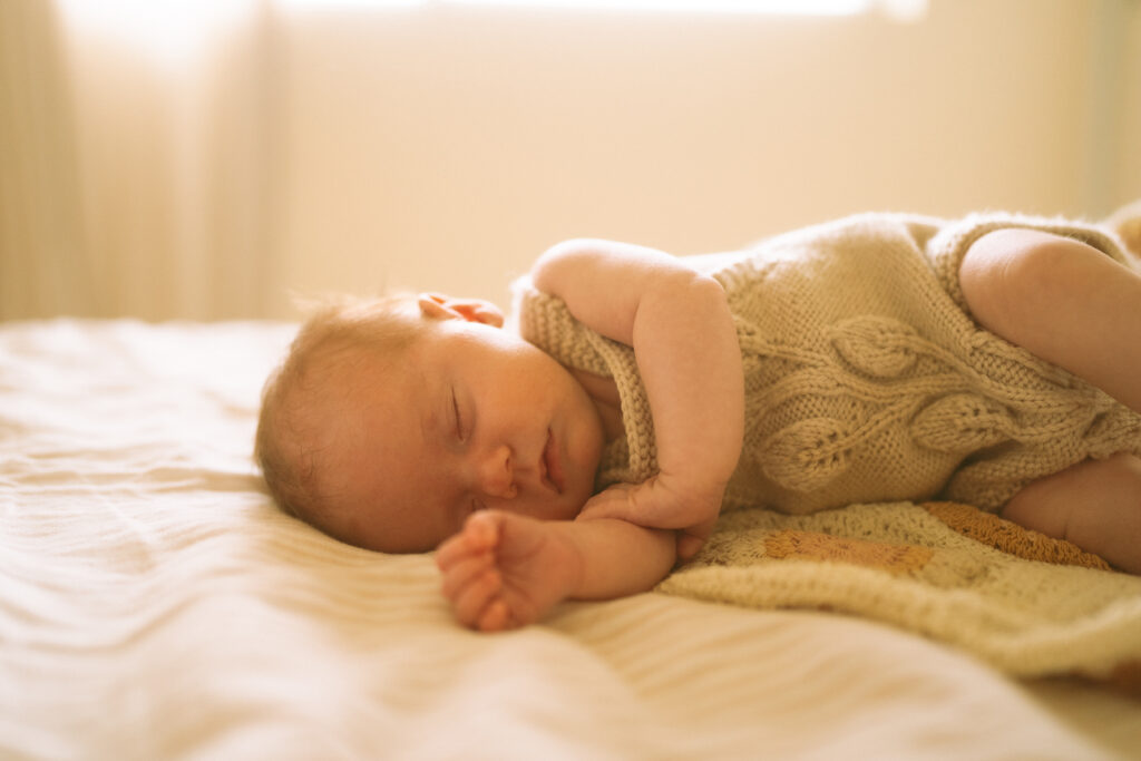 newborn baby sleeping